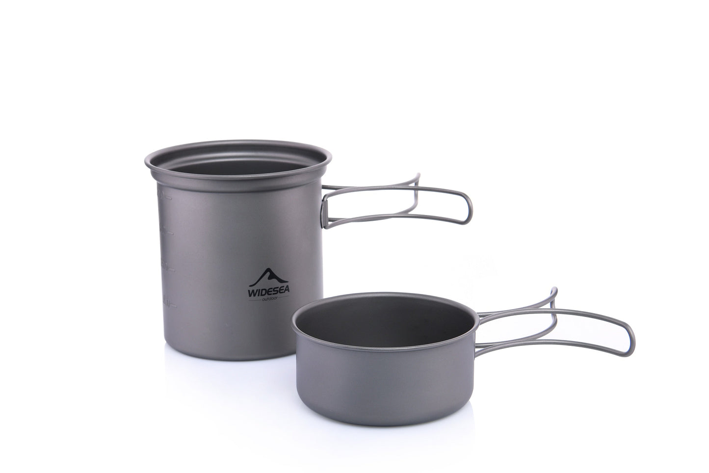 Titanium Cooking Pot Set Tableware for Camping Outdoor Cookware